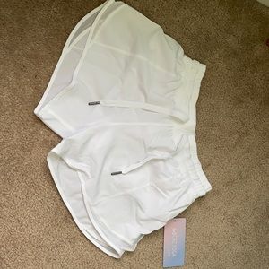 White Athletic Shorts